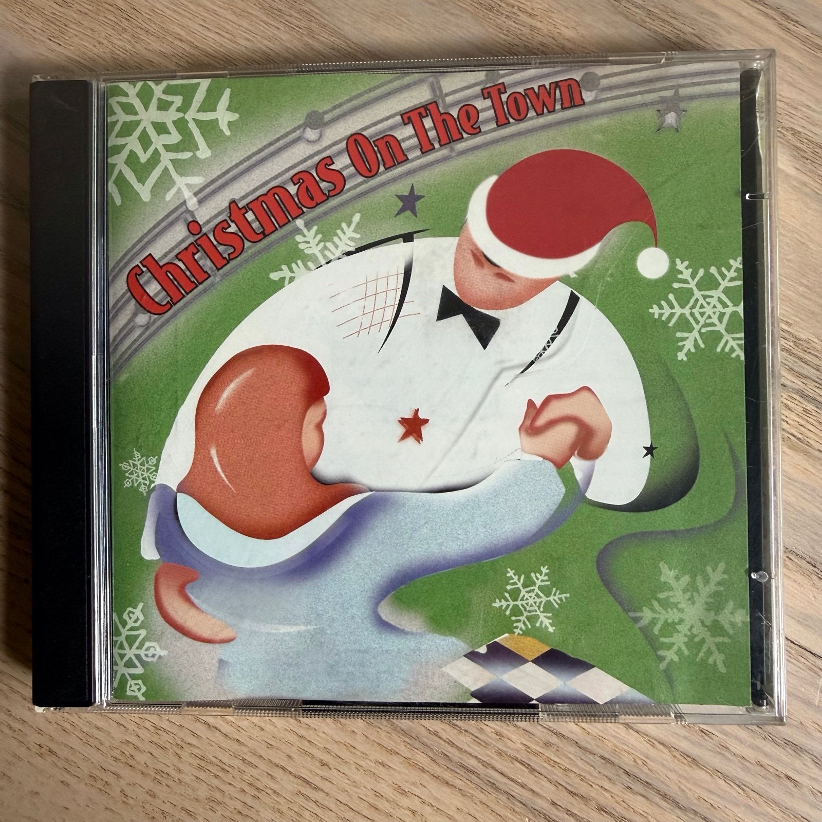 Christmas On The Town - Kerst CD met diverse artiesten, Ophalen of Verzenden, Gebruikt, Kerst, Verzamelalbum