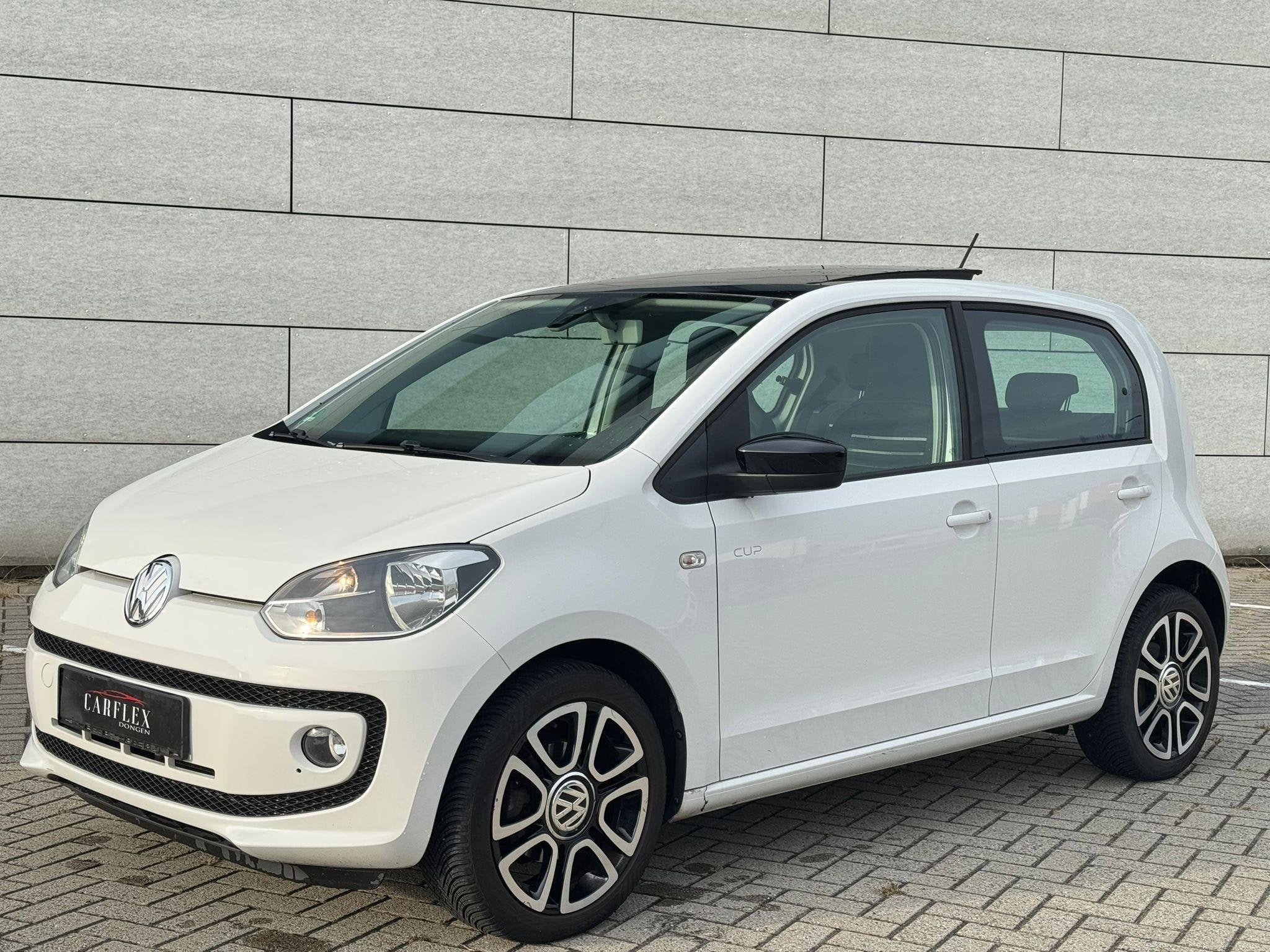 Volkswagen Up! 1.0 CUP UP! DAK/PDC/STOELVERW., Auto's, Volkswagen, Voorwielaandrijving, Euro 5, Stof, Gebruikt