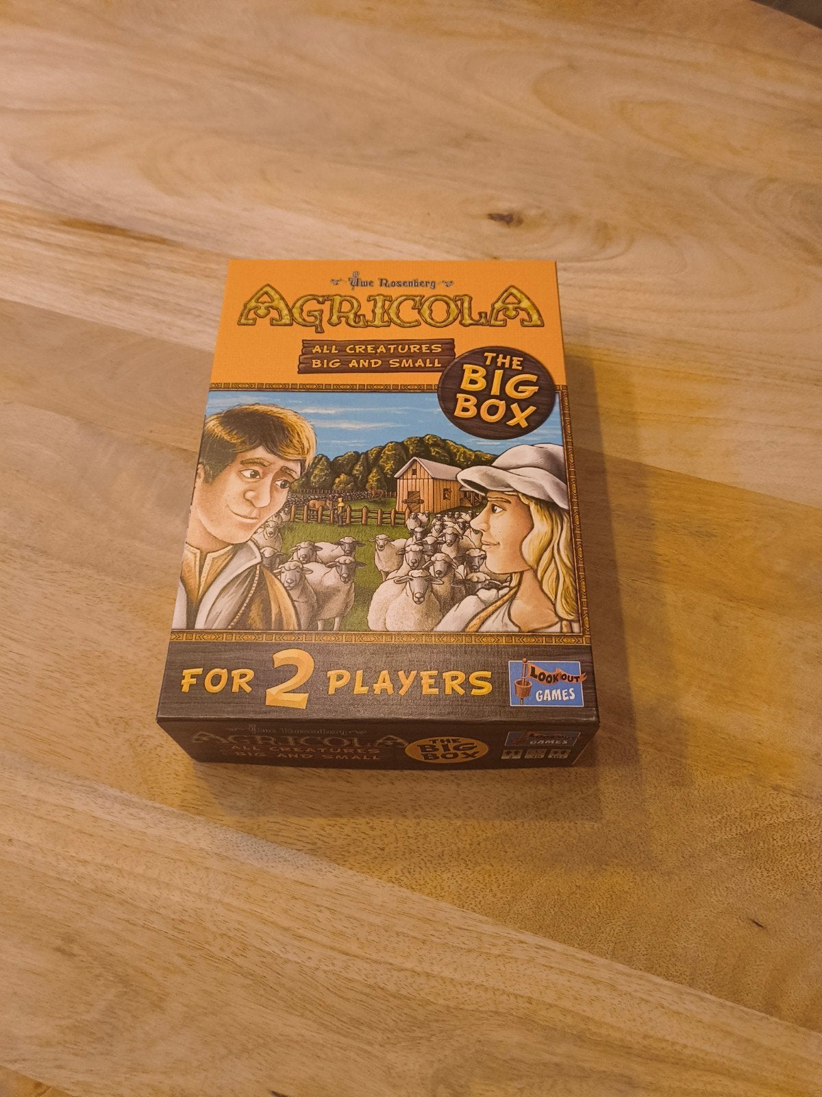 agricola 2 spelers all creatures big and small bordspel, Ophalen of Verzenden