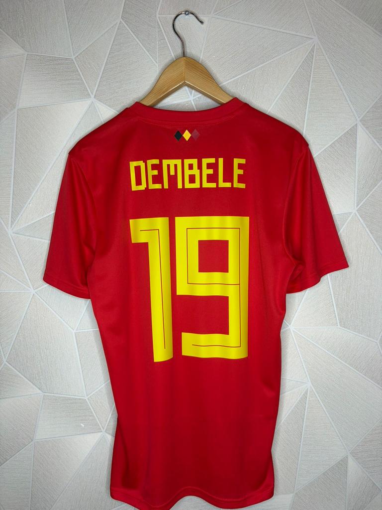 België Thuis 2018/2019 Dembele, Maat S, Ophalen of Verzenden, Zo goed als nieuw, Shirt