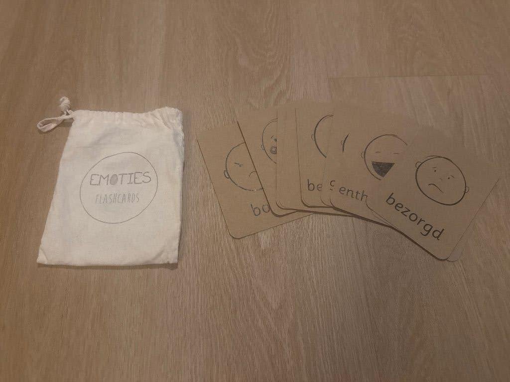 Emotie flashcards voor kinderen, Ophalen of Verzenden, Zo goed als nieuw
