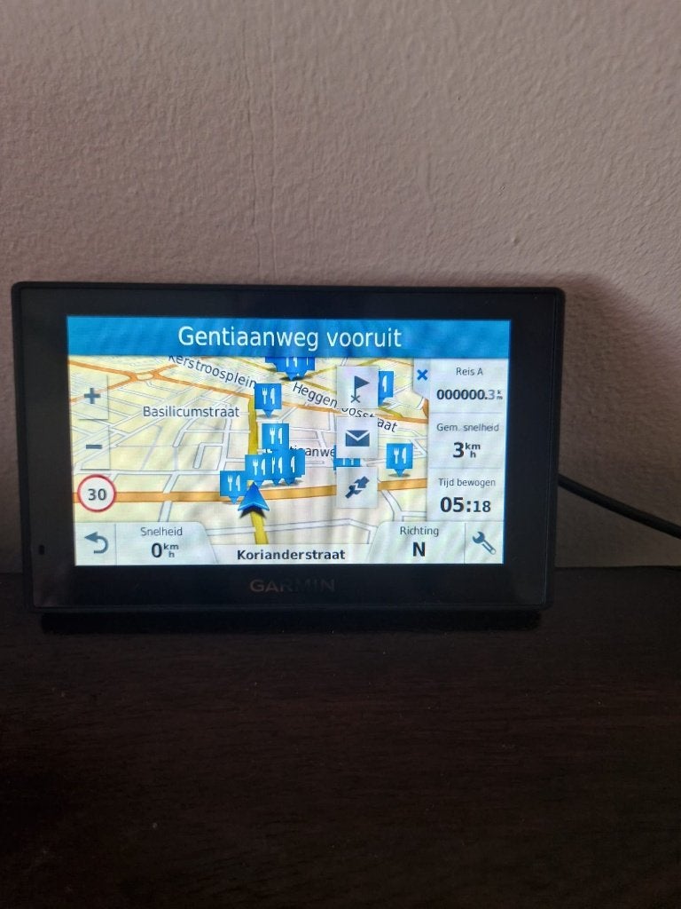 tekoop auto  navigatie garmin, Ophalen, Gebruikt