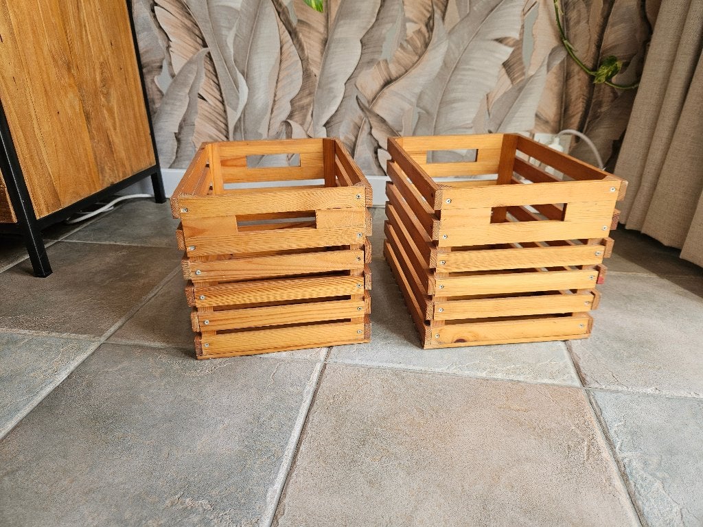 Te koop houten kistjes, Ophalen of Verzenden, Minder dan 50 cm, Minder dan 50 cm, 5 – 50