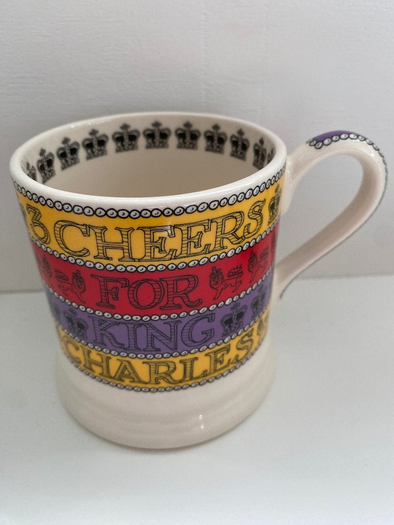 Emma Bridgewater King Charles 1/2 pint mug, Huis en Inrichting, Keuken | Servies, Nieuw, Ophalen of Verzenden, Overige stijlen