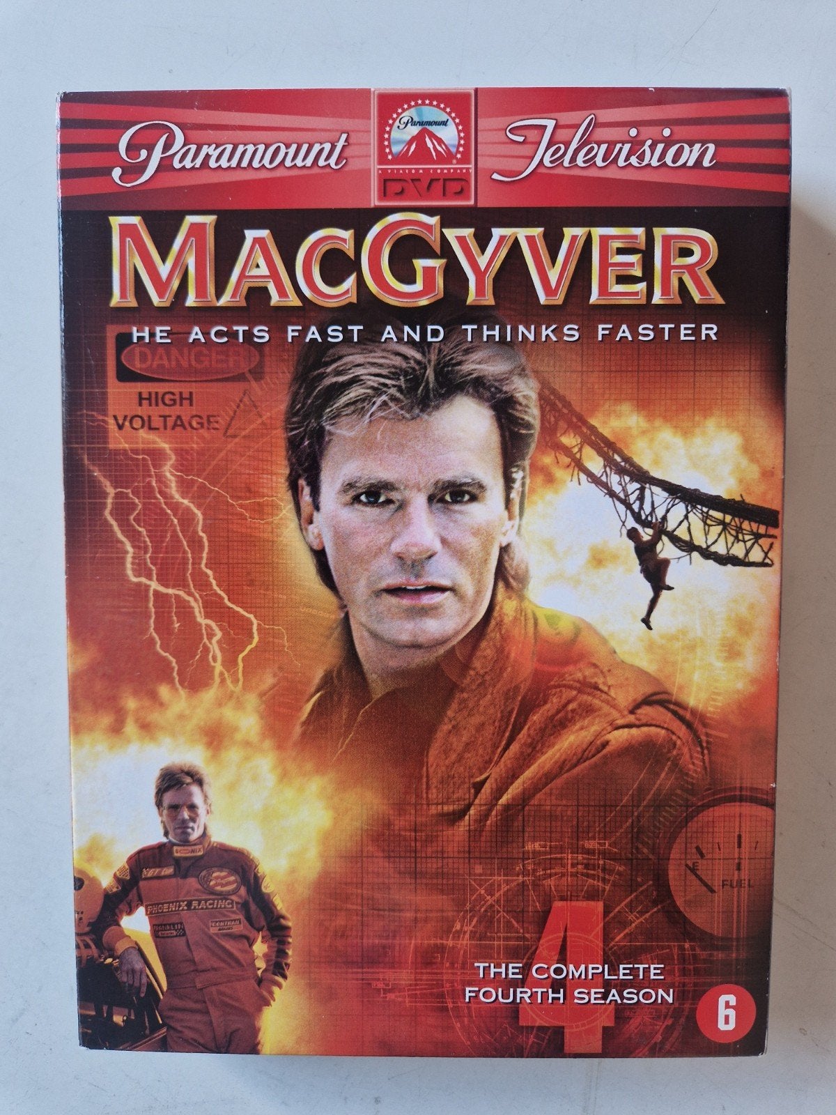 MacGyver - Het complete vierde seizoen (DVD), Gebruikt, Nederlands, Seizoen 4, Ophalen of Verzenden