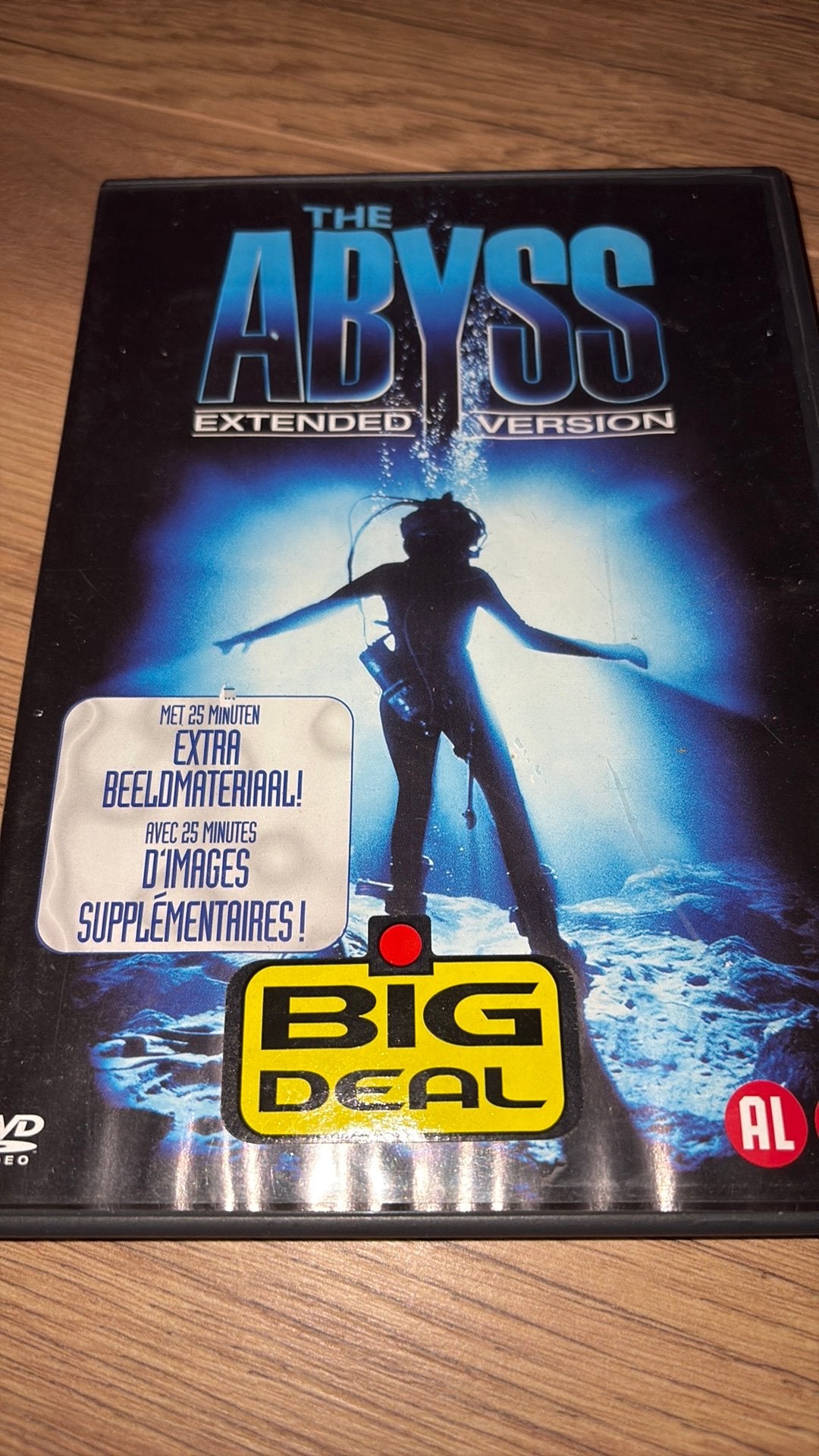 The Abyss: Extended Version van James Cameron., Vanaf 16 jaar, Ophalen of Verzenden, Zo goed als nieuw