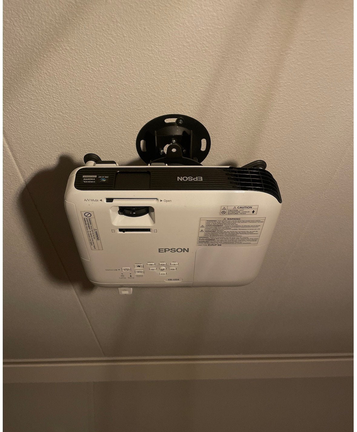 WK EPSON beamer EB-U04 WK, Audio, Tv en Foto, Beamers, Ophalen of Verzenden, Zo goed als nieuw, Overige resoluties
