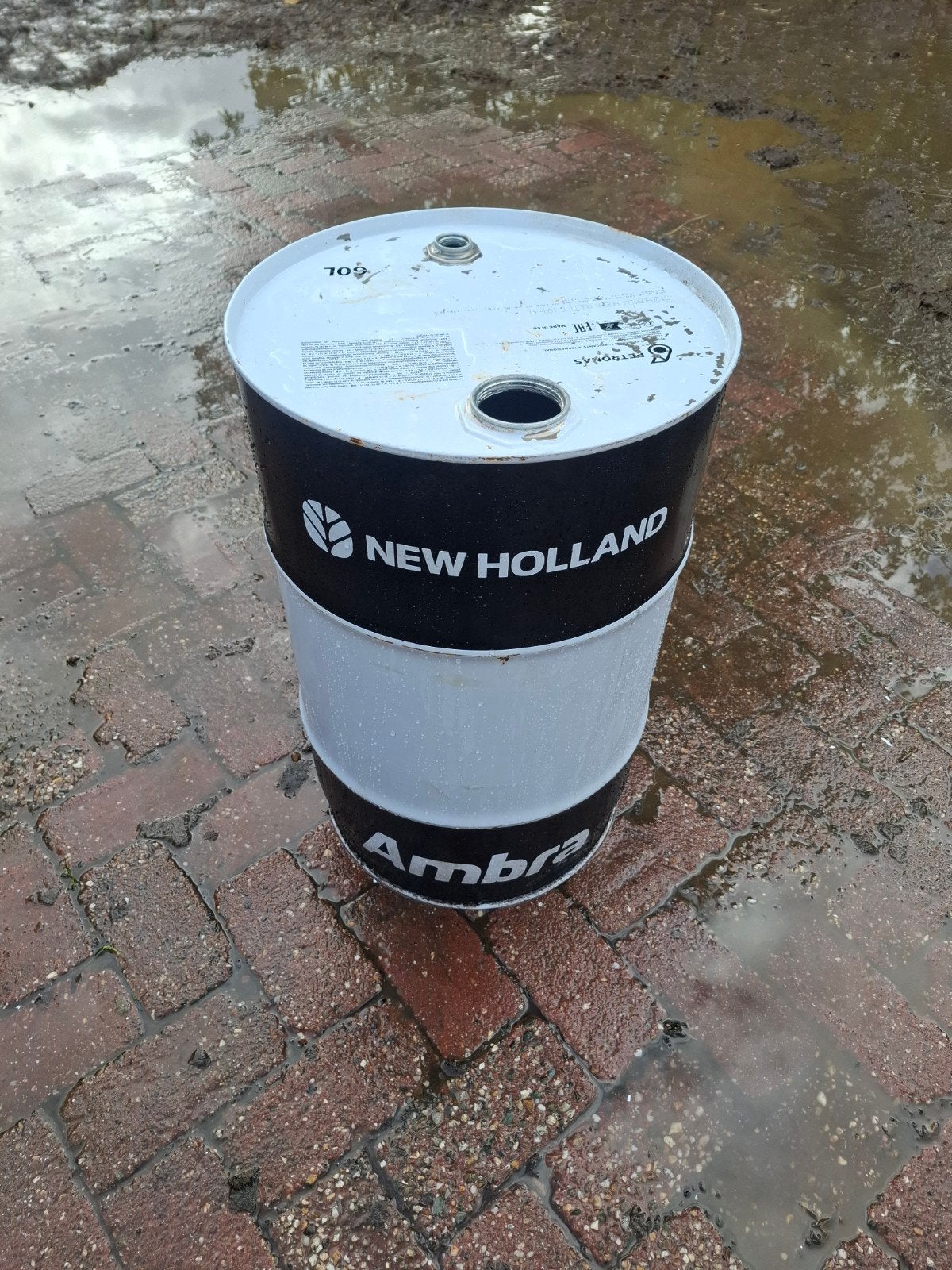 60 liter olievat, Gebruikt, 40 tot 60 cm, Overige typen, Minder dan 50 cm