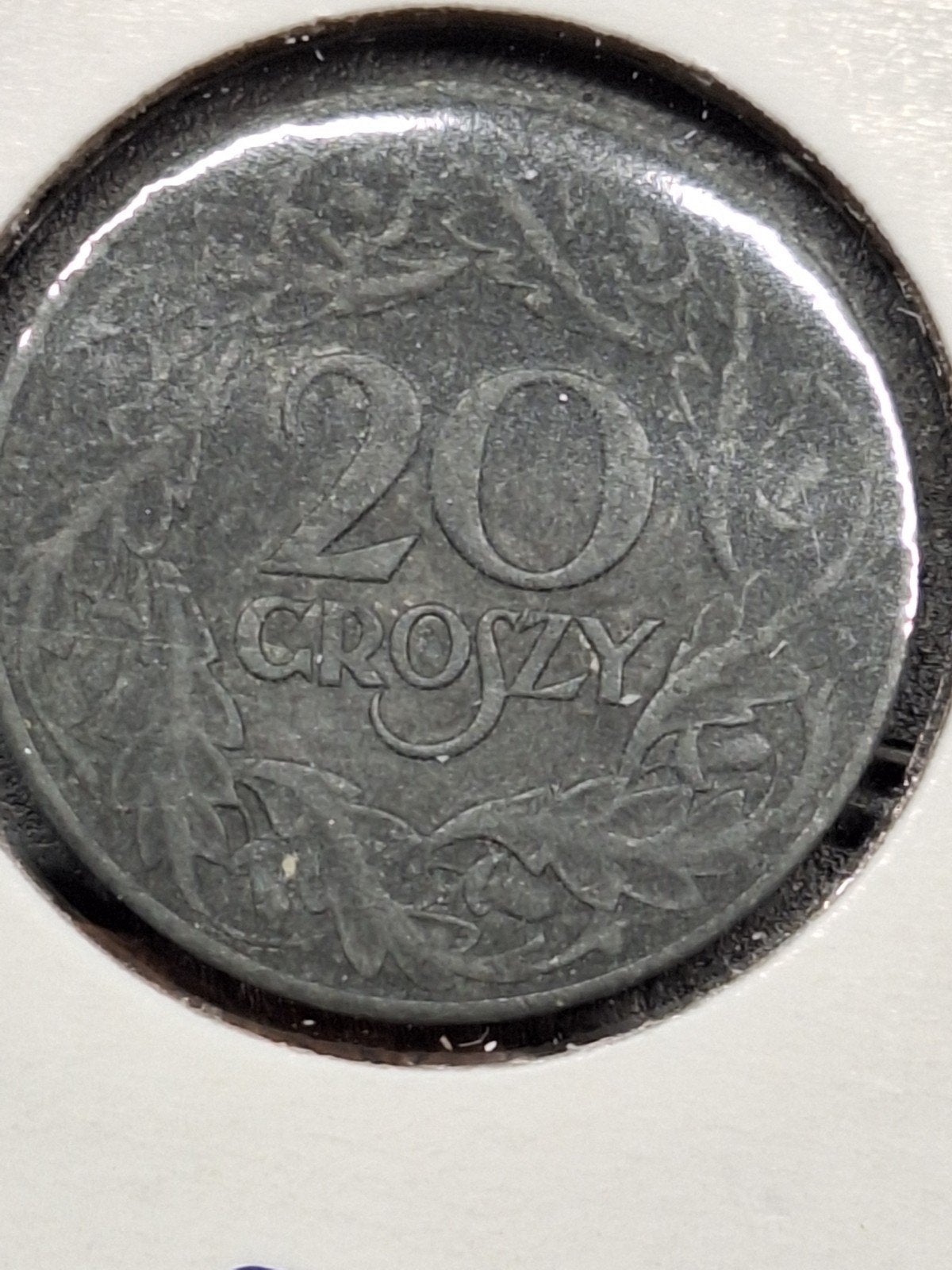 Polen 20 grozy 1923 zinc, Ophalen of Verzenden, Polen