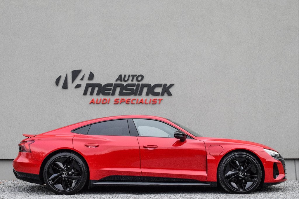 Audi e-tron GT Quattro / RS Design Interieur/ B&O/ Panoramad, Auto's, Audi, Automaat, Gebruikt, Zwart, USB