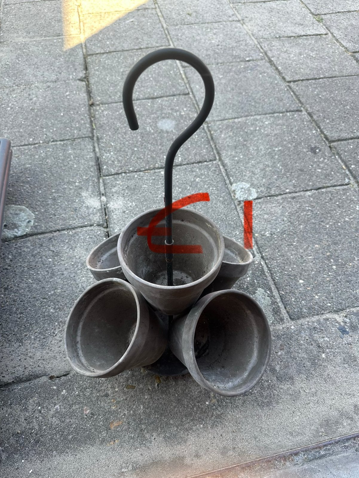 Bloempotten, Ophalen, Rond, Zo goed als nieuw, Aardewerk