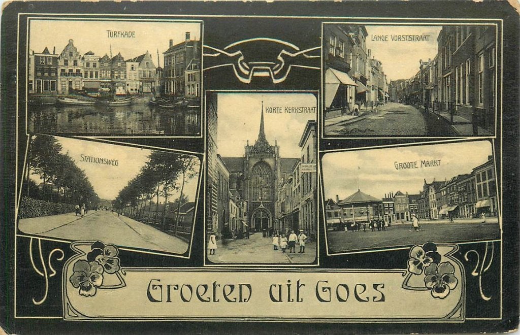 701-188-023 Goes Groeten uit, Verzenden, Voor 1920, Zeeland