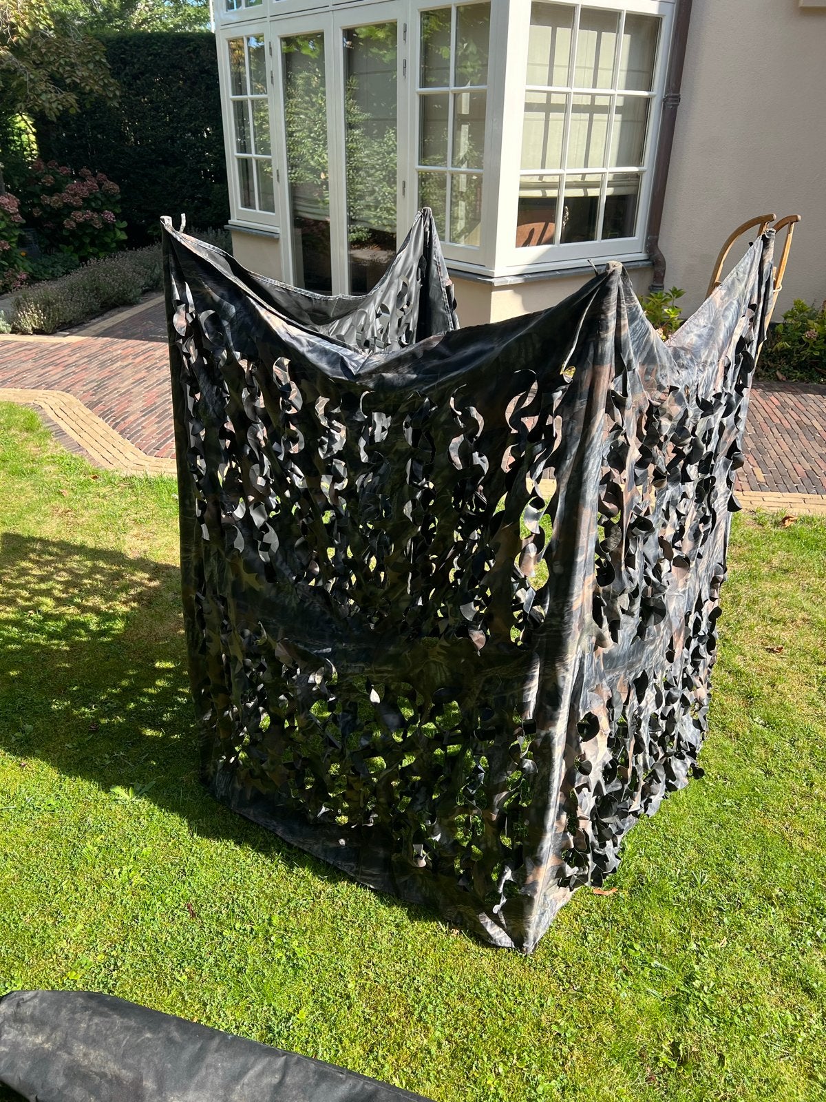 Jacht camouflage hut met draagbare tas, Verzenden