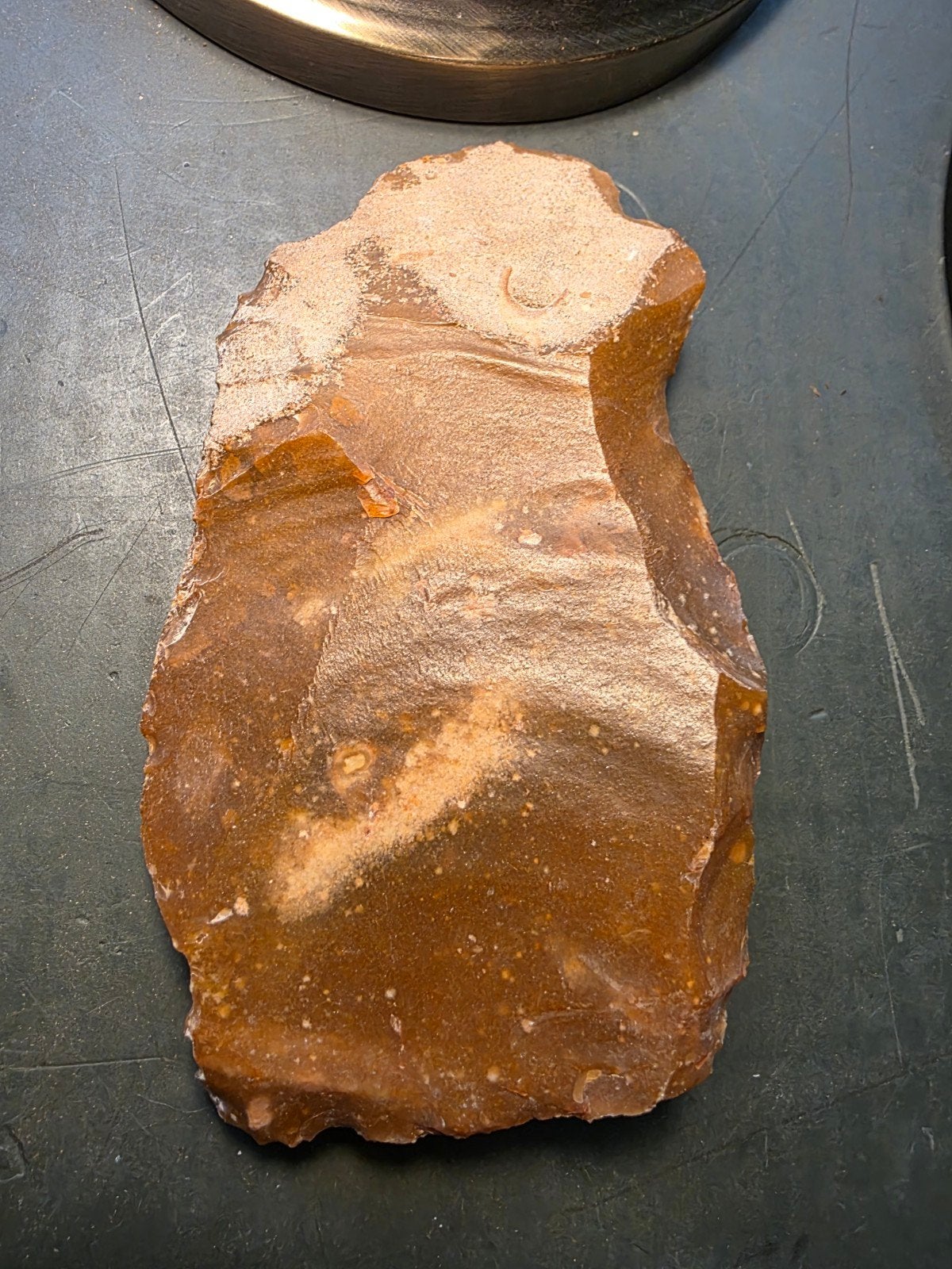 Prehistorische Vuistbijl/Schaaf - Neanderthaler Collectie, Ophalen of Verzenden, Gebruikt