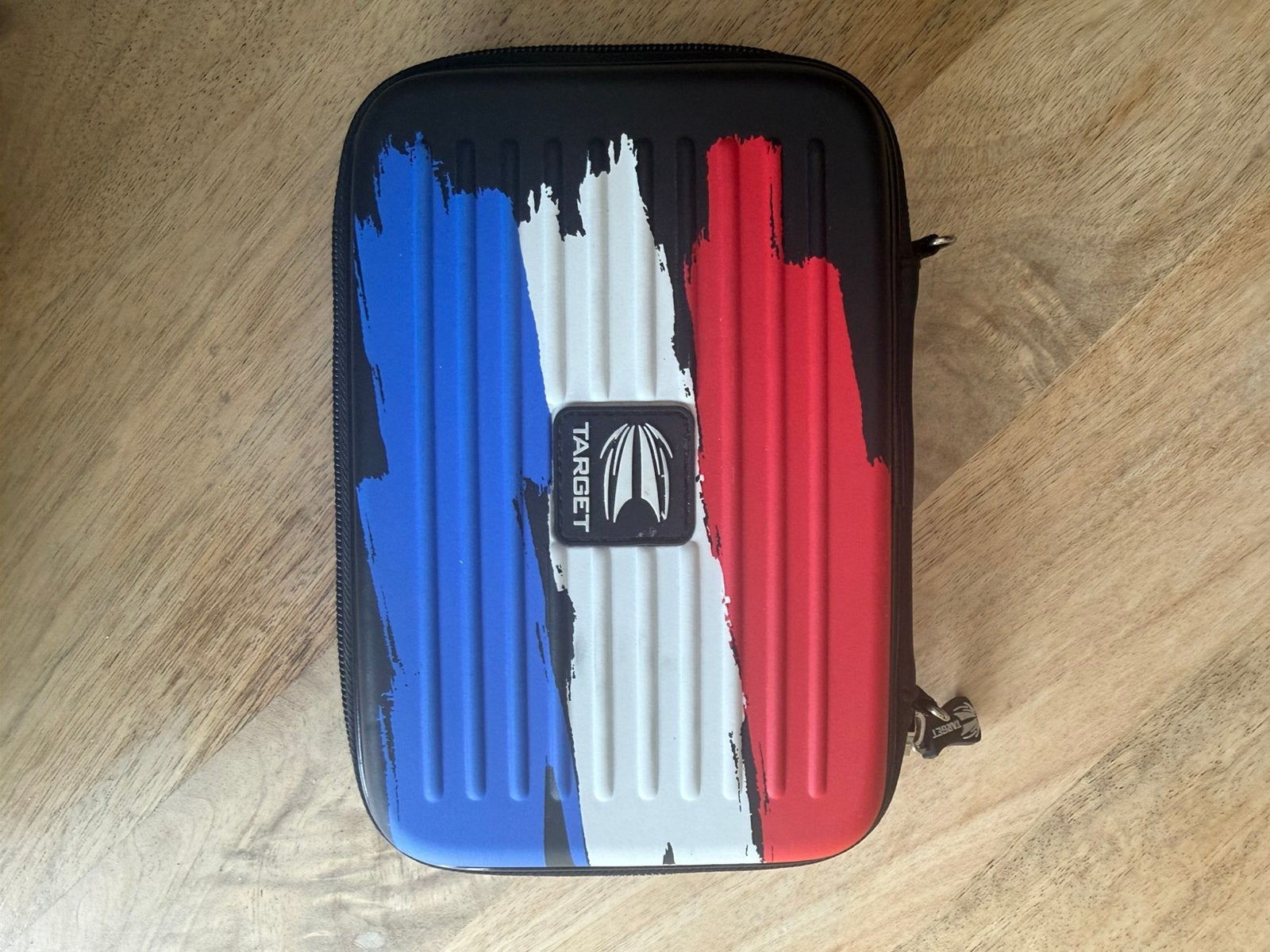 Target dart etui - rood wit blauw, Ophalen of Verzenden, Zo goed als nieuw, Blauw