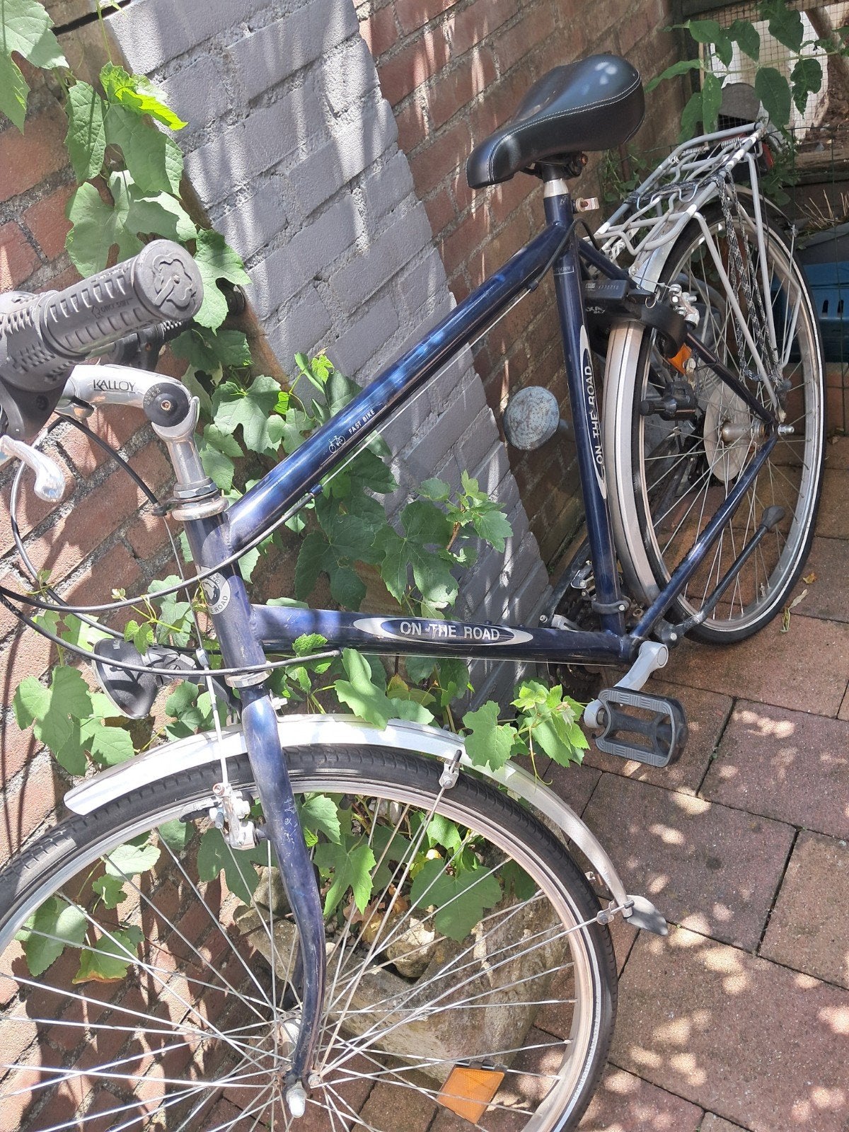 Herenfiets 'On the Road' met versnellingen en slot, Velgrem, Versnellingen, Ophalen, Overige merken