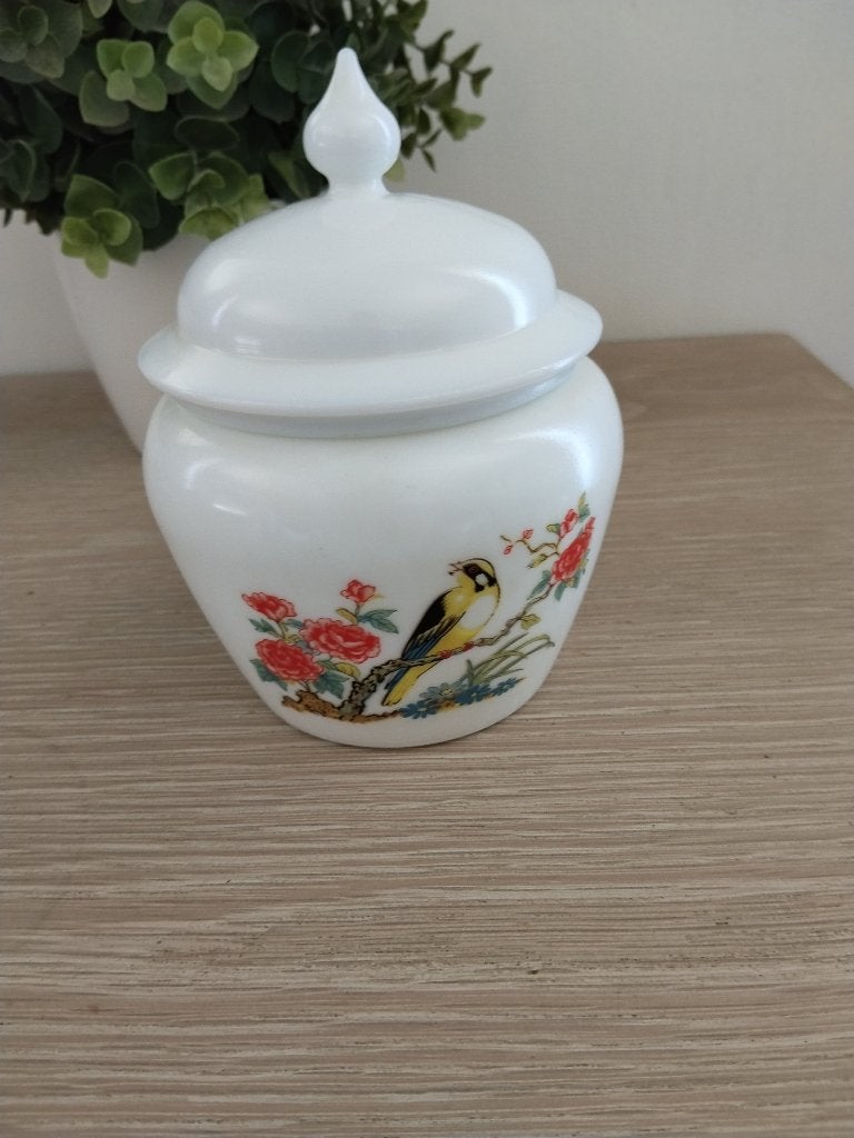 Vintage keramische pot met deksel Avon, Antiek en Kunst, Antiek | Keramiek en Aardewerk, Ophalen of Verzenden