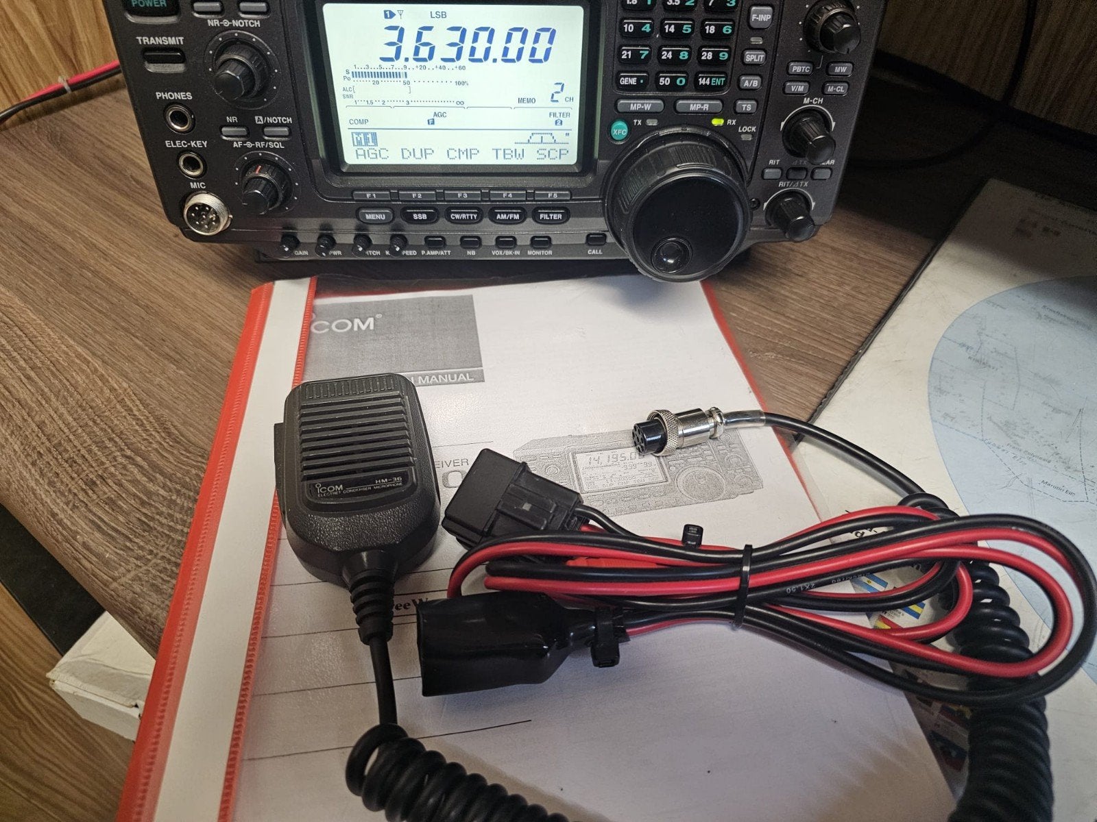 Icom ic 7400, Telecommunicatie, Ophalen of Verzenden, Gebruikt, Zender en Ontvanger