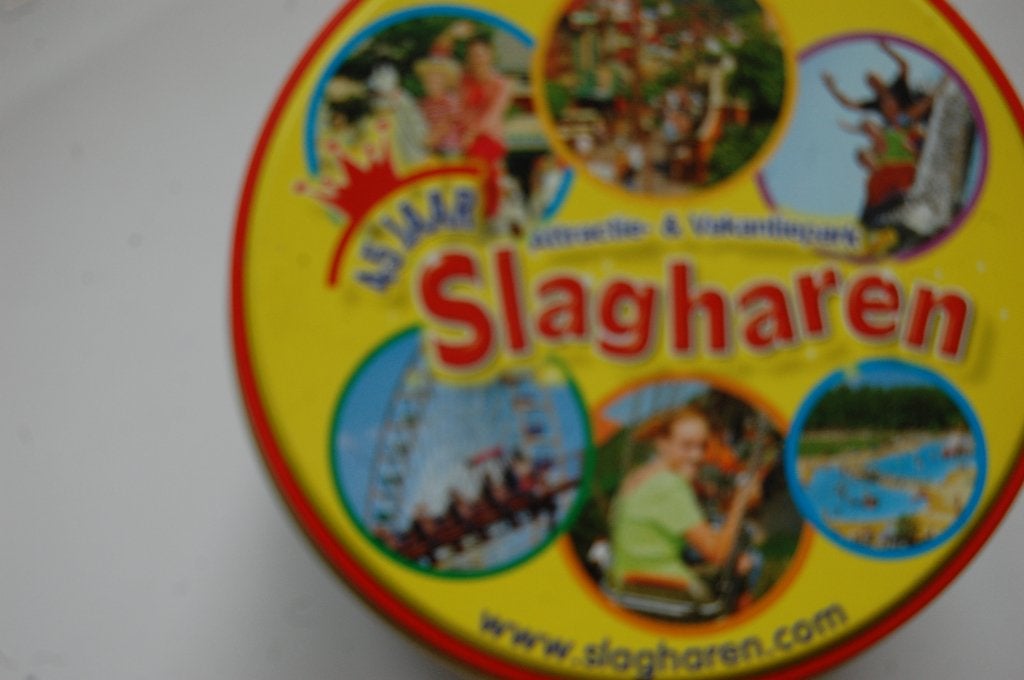 Een BLIK van SLAGHAREN, Ophalen of Verzenden, Zo goed als nieuw, Koek(jes)