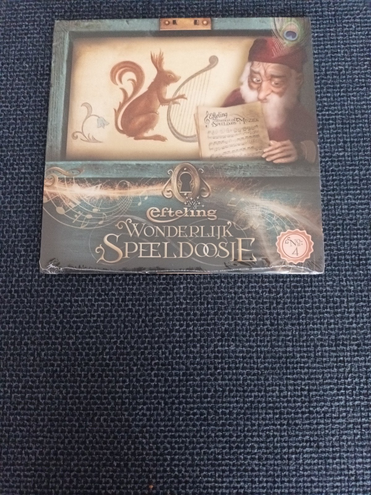 Efteling WONDERLIJK SPEELDOOSJE NO: 4 - NIEUW in folie, Cd's en Dvd's, Cd's | Kinderen en Jeugd, Ophalen of Verzenden, Nieuw in verpakking