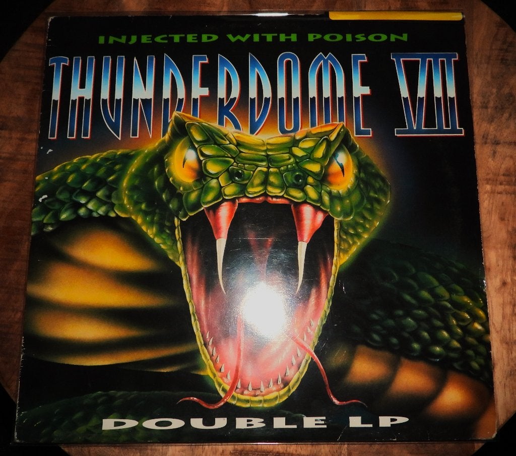 Various - Injected with poison - Thunderdome VII, Gebruikt, Hardcore, Ophalen of Verzenden, Inclusief binnenhoes