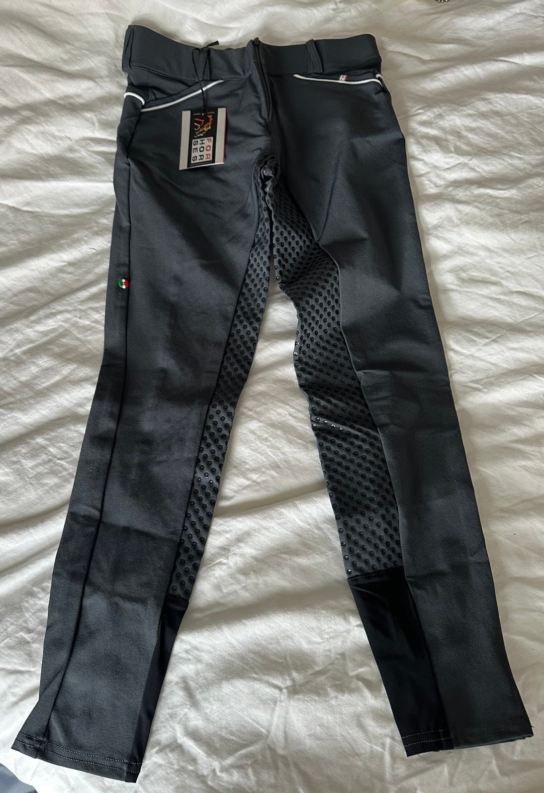 Nieuwe paardrijbroek grijs, Ophalen, Kinderen, Onderkleding, Nieuw
