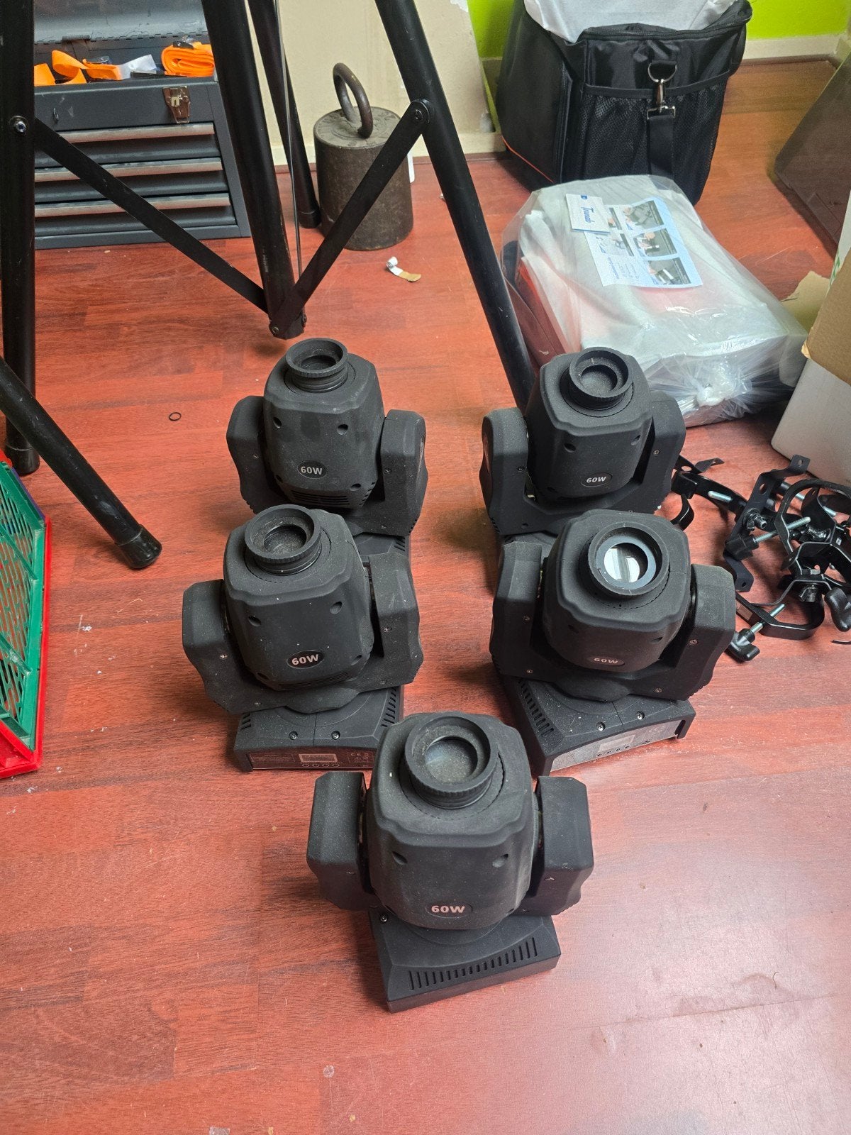 moving head, Ophalen, Gebruikt, Overige typen, Geluidgestuurd