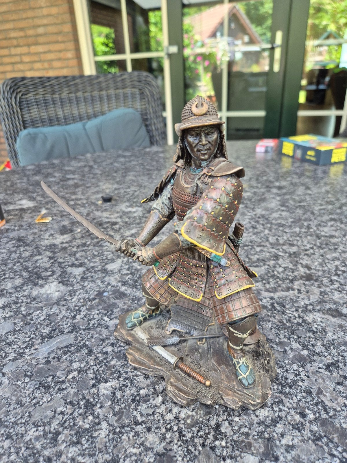 Veronese samurai krijger beeldje, Huis en Inrichting, Ophalen of Verzenden