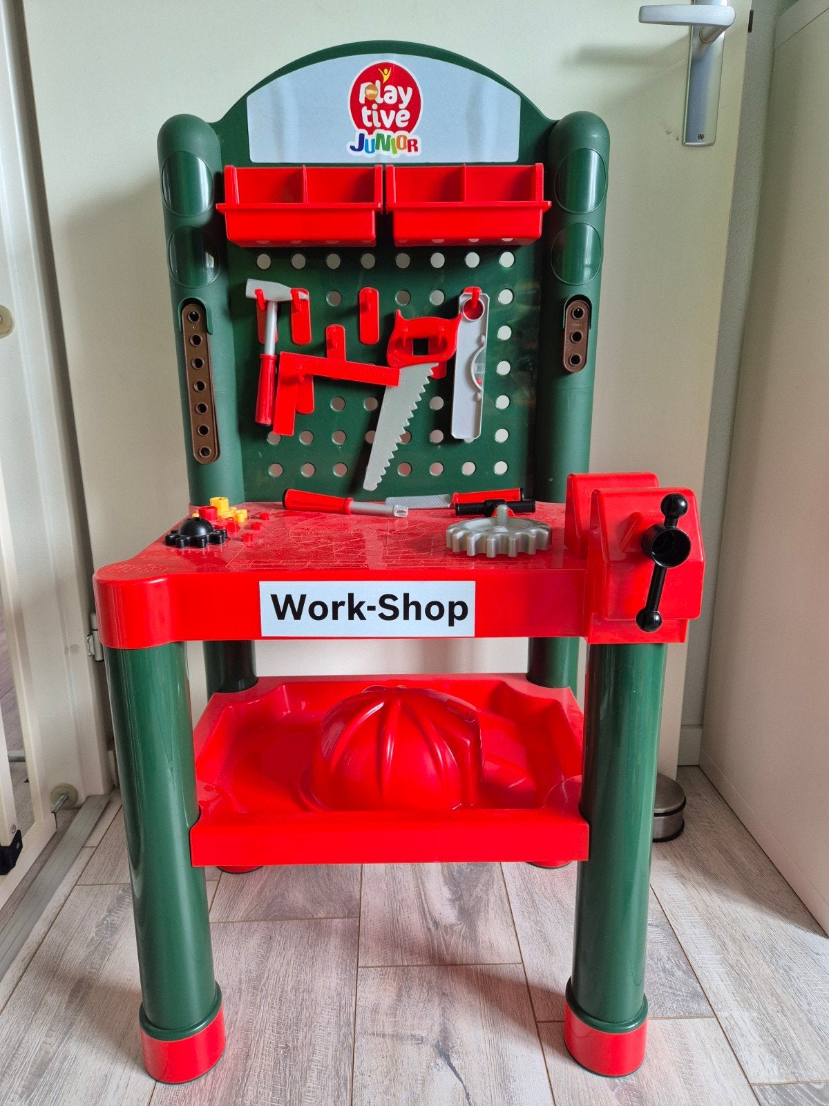 Playtive Junior Werkbank met gereedschap, Ophalen, Gebruikt, Jongen of Meisje