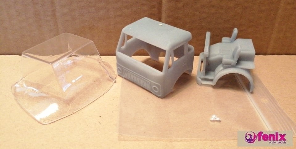 Fenix Scale Models volvo f85/86 cabine kits, Ophalen of Verzenden, Nieuw, Bus of Vrachtwagen, Overige merken