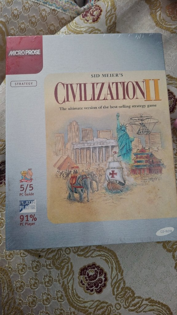 Sid Meier's Civilization II - Nieuw in de doos (PC CD-ROM), 1 speler, Nieuw, Ophalen of Verzenden, Strategie en Constructie