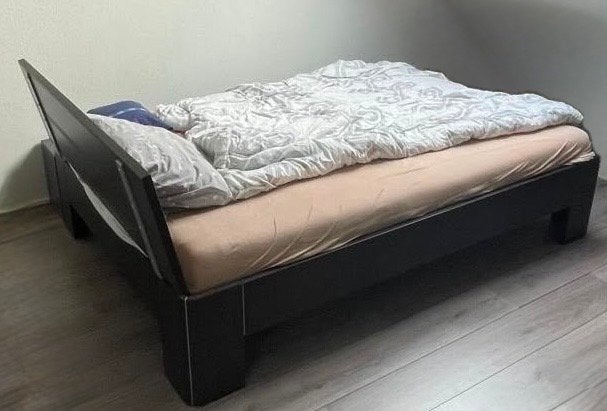 B Bright Fresh Matras 140x200 Donkerbruin, Ophalen, Gebruikt, Bruin, Tweepersoons