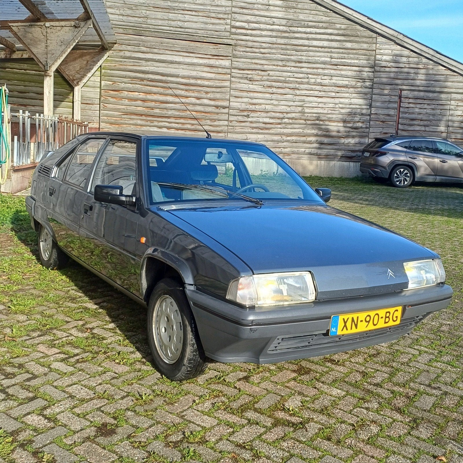 Citroën BX 1.4 K9 1989 Grijs, Voorwielaandrijving, Stof, 4 cilinders, Origineel Nederlands