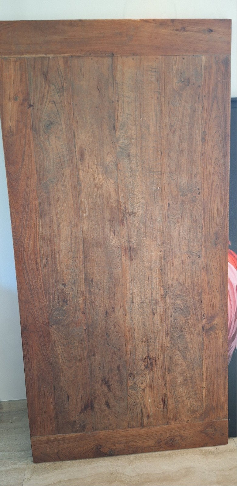 Teak tafelblad 180x90, Ophalen, Rechthoekig, 150 tot 200 cm, 50 tot 100 cm