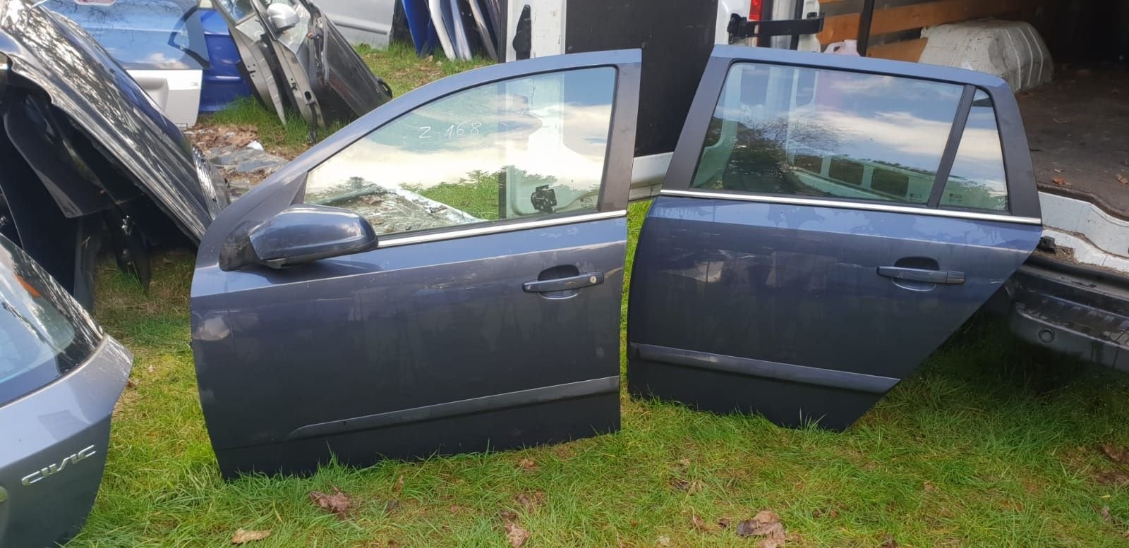 OPEL VECTRA C PORTIEREN LV+,LA, Auto-onderdelen, Carrosserie en Plaatwerk, Gebruikt, -, Deur, -