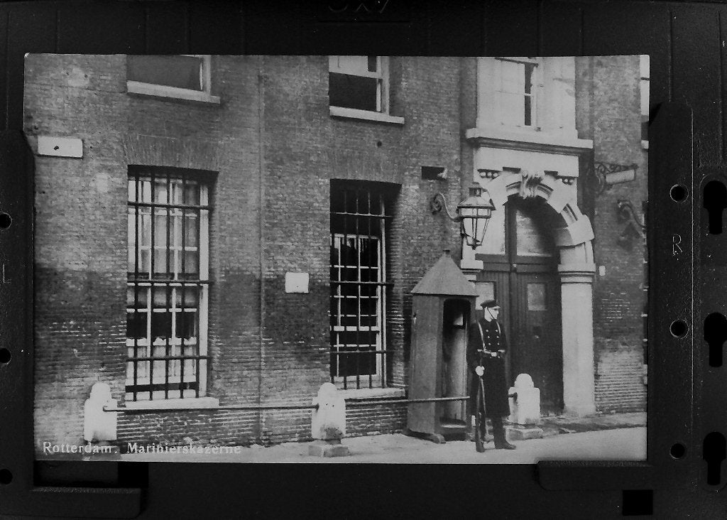 Rotterdam: Marinierskazerne, Ophalen of Verzenden, 1920 tot 1940, Ongelopen, Zuid-Holland