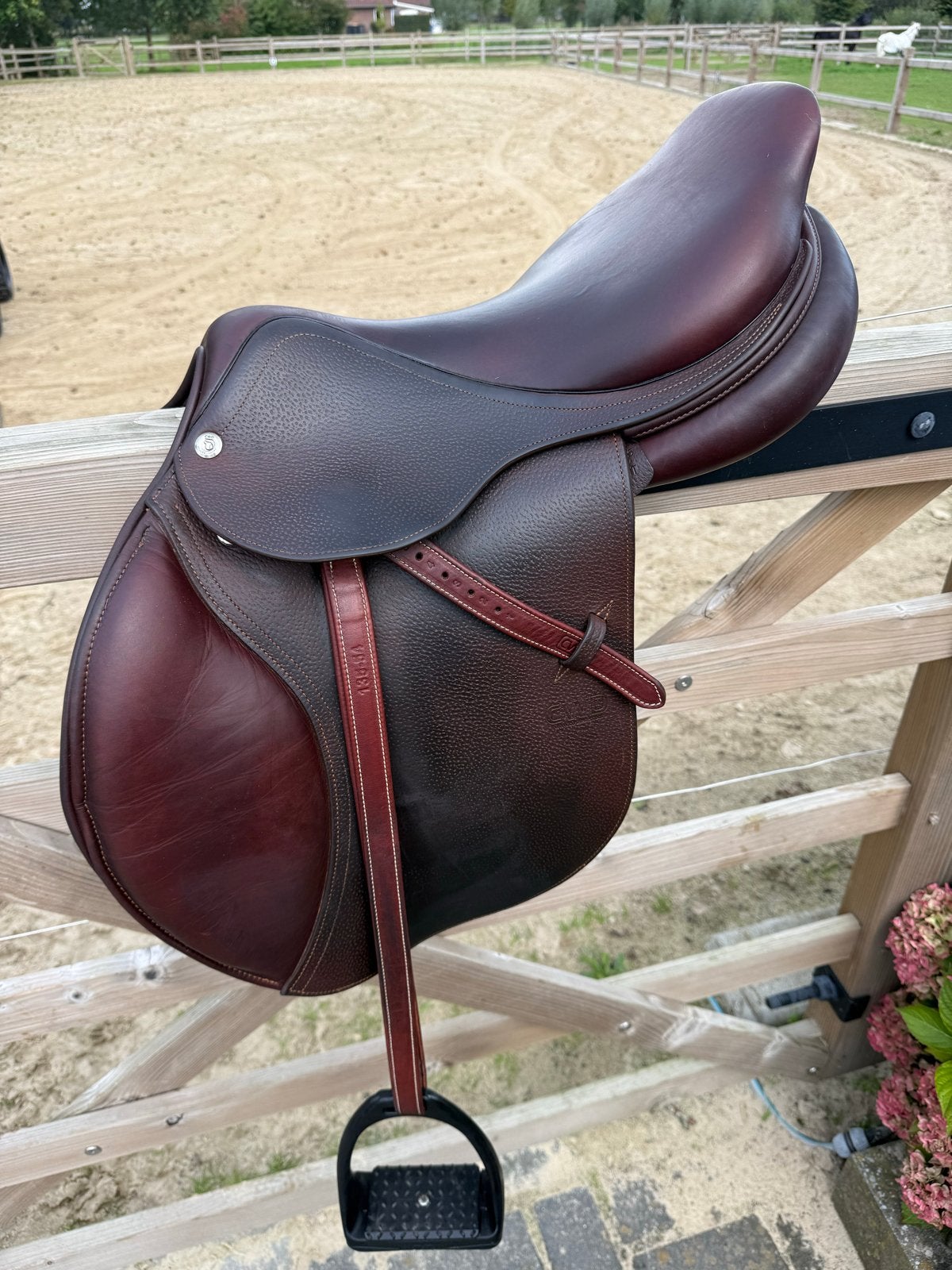Zo goed als nieuw CWD zadel, L (17.5 inch), Ophalen of Verzenden, Middel, Middeldiepe zit