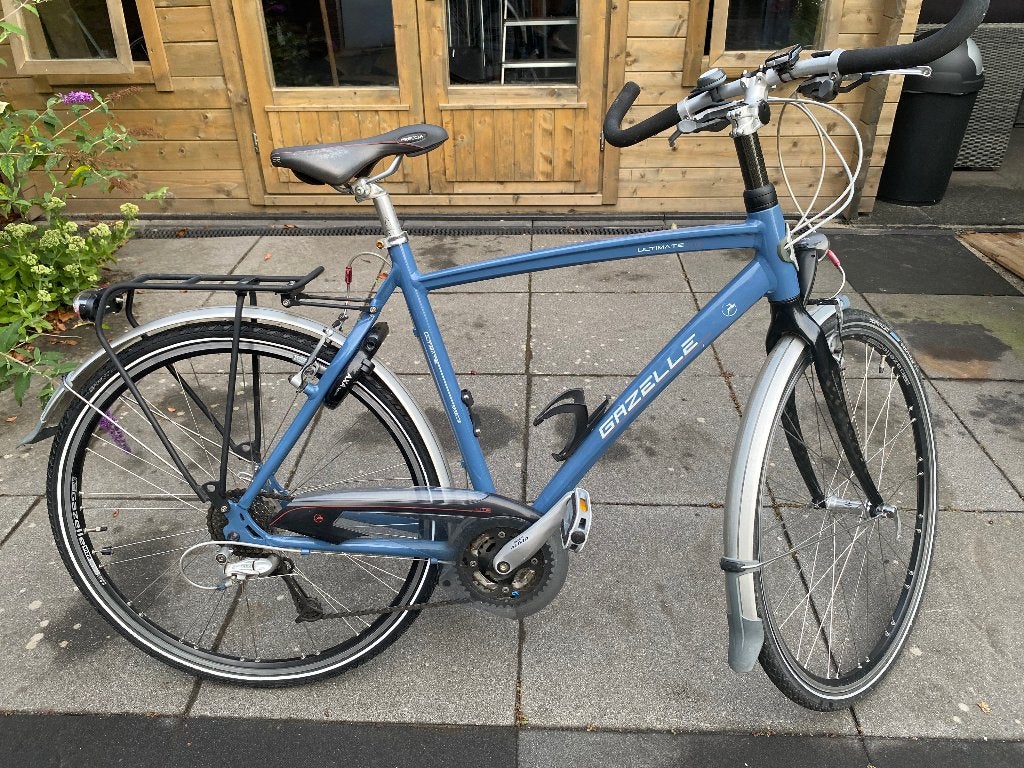 Gazelle Ultimate hybride fiets 24s, Ophalen, 28 inch, Velgrem, Zo goed als nieuw