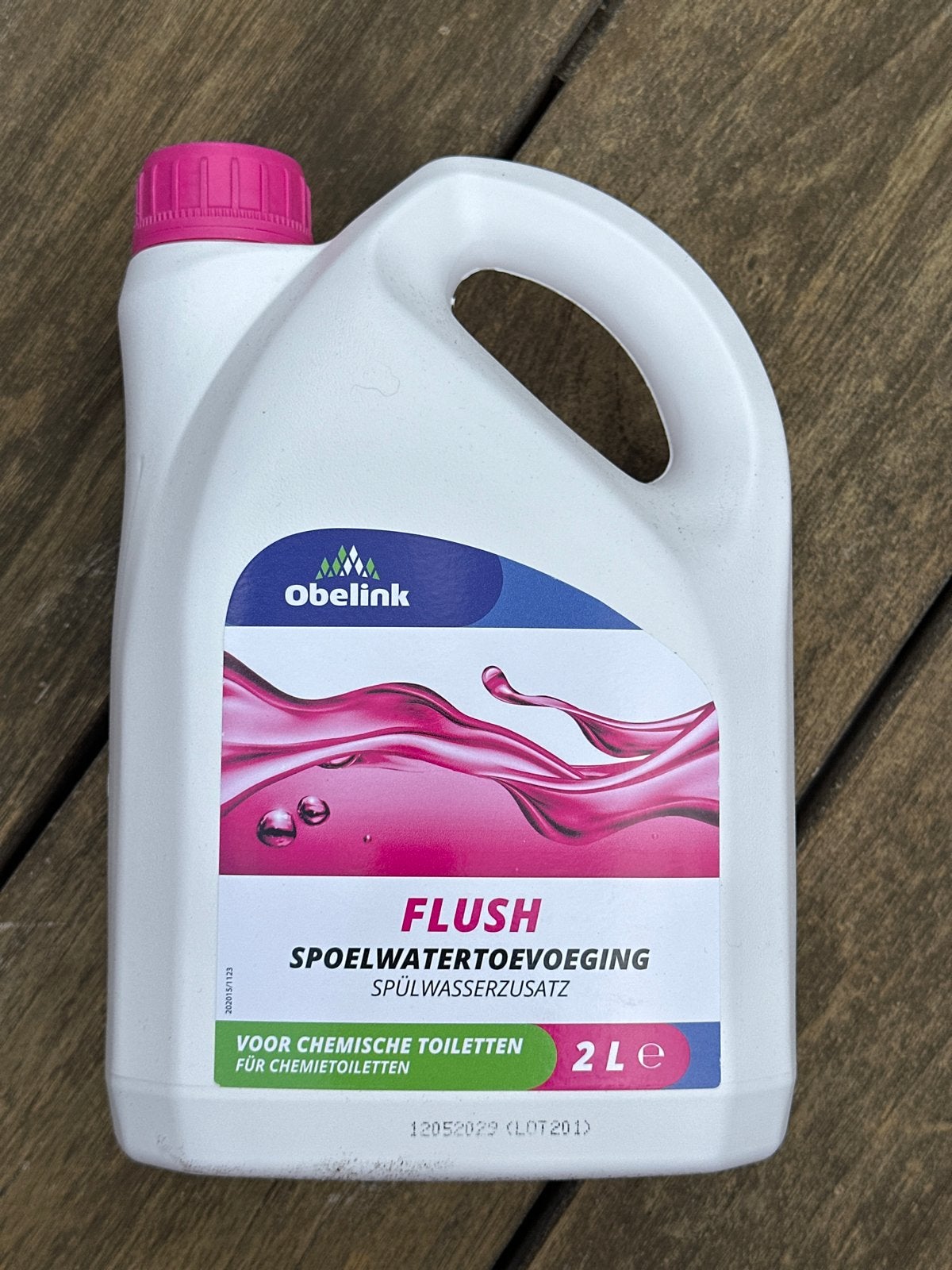 2 flessen Flush Spoelwatertoevoeging chemische toilet, Ophalen, Nieuw