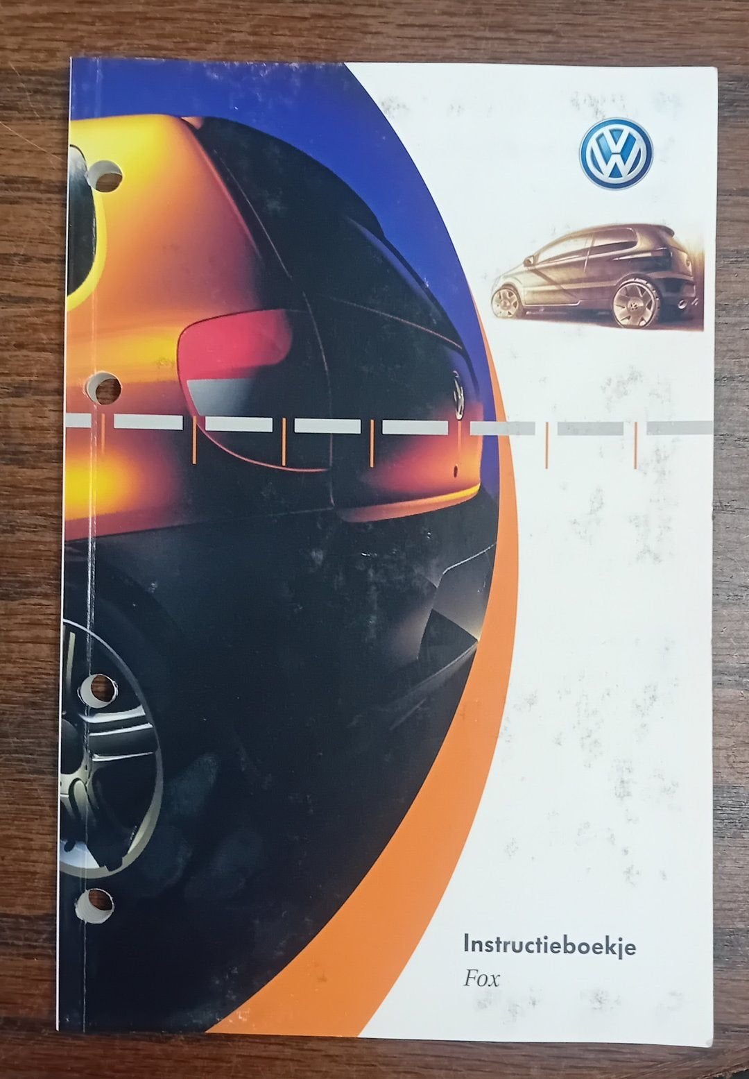 Instructieboekje Volkswagen Fox bj.2007, Ophalen of Verzenden