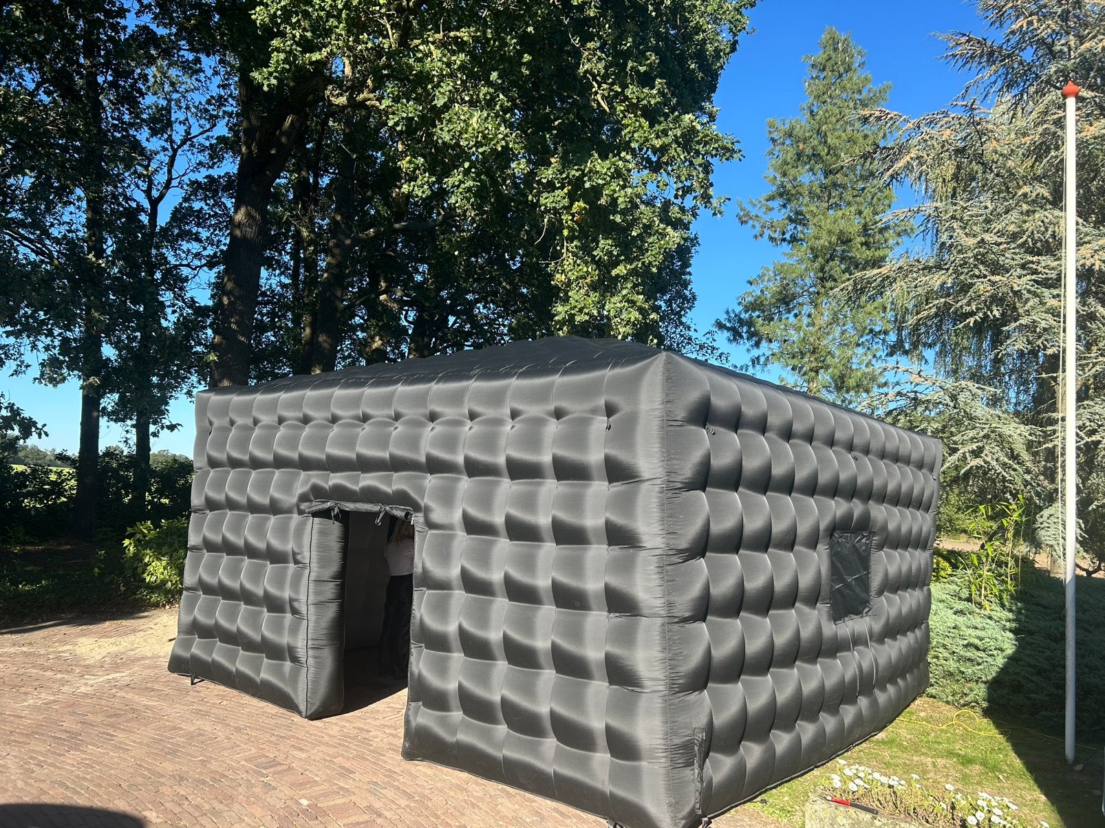 Opblaasbare Partytent /Feesttent / Discotent huren, Ophalen, Zo goed als nieuw, Overige