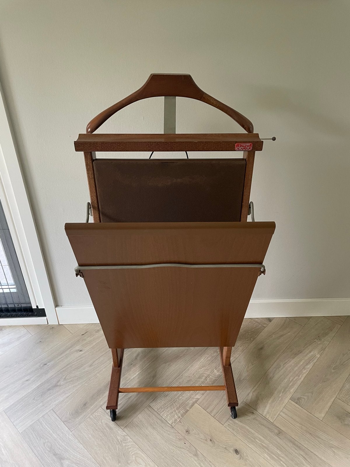 Vintage Reguitti Electro Valet Stand - Made in Italy, Ophalen, Gebruikt, Bruin, Vintage