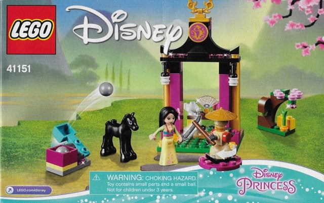 lego Disney Princess 41151 Mulan’s Trainingday, Kinderen en Baby's, Speelgoed | Duplo en Lego, Lego, Ophalen of Verzenden, Zo goed als nieuw