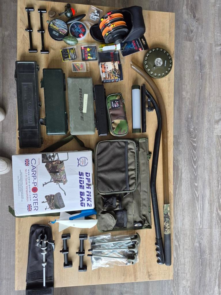 Tka div. karperspullen va € 5,00 Fox, Nash, Trakker, Korda, Watersport en Boten, Hengelsport | Karpervissen, Ophalen of Verzenden