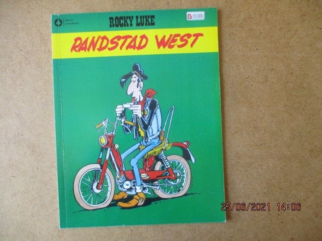 adv3733 parodie reeks rocky luke, Eén stripboek, Ophalen, Gelezen