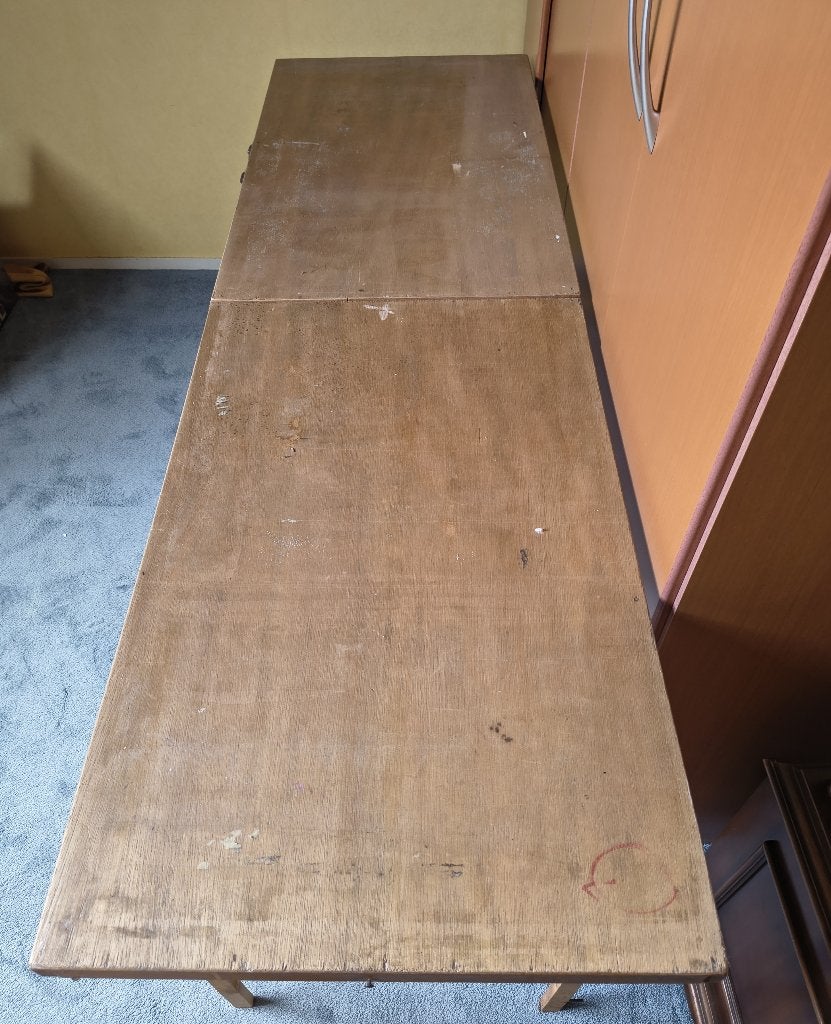 Behangtafel  inklapbaar 180 x 55 cm, Ophalen, Minder dan 10 m²