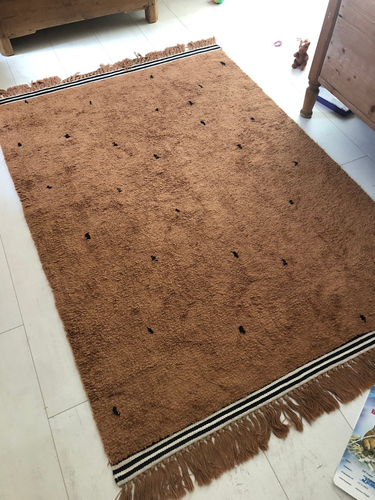 Vloerkleed Tapis Petit - Sammie Dots, Ophalen, Gebruikt