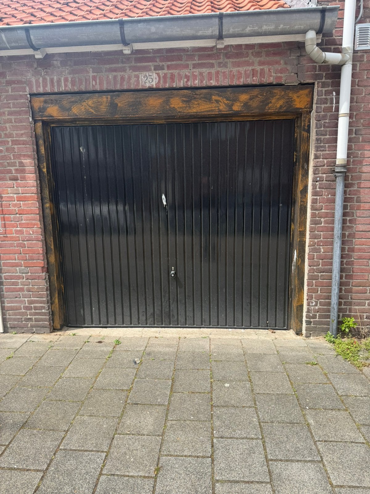 Garage deur, Ophalen, Gebruikt, Garagedeur, 120 cm of meer
