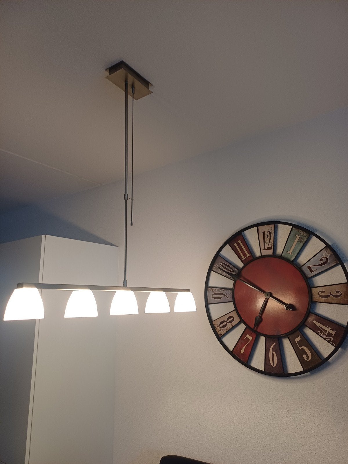 Hanglamp, Ophalen, Gebruikt