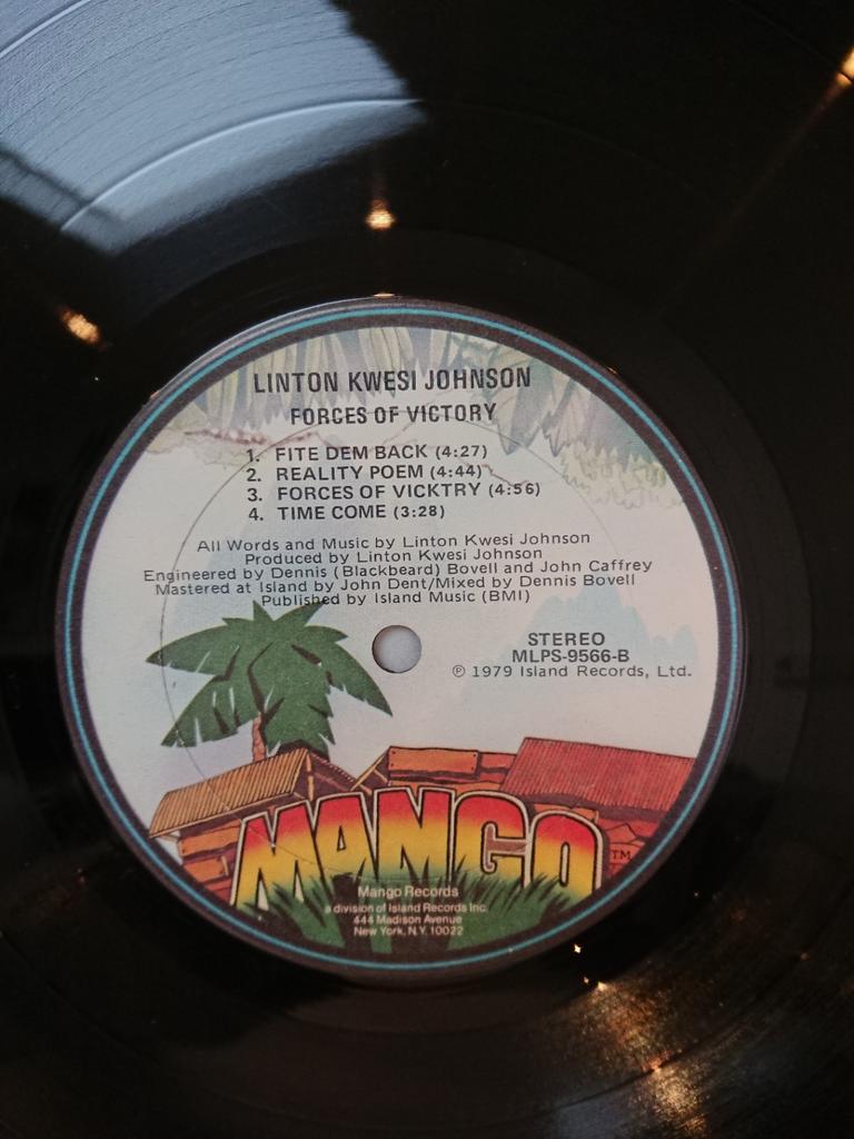 Reggae Album Linton Kwesi Johnson, Cd's en Dvd's, Ophalen of Verzenden, Gebruikt, 12 inch, Overige soorten